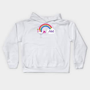 Forever Young Adult Official Logo Kids Hoodie